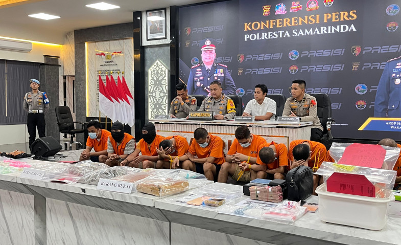 Polresta Samarinda Ungkap 31 Kasus Narkoba Selama Desember 2025, 18 Ribu Jiwa Terselamatkan