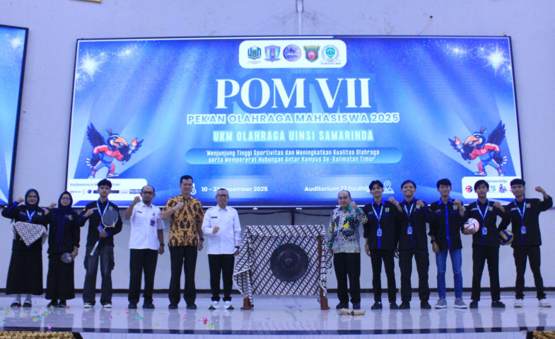 POM VII UKM Olahraga se-Kaltim Resmi Dibuka, Ajang Cetak Talenta Muda Kampus