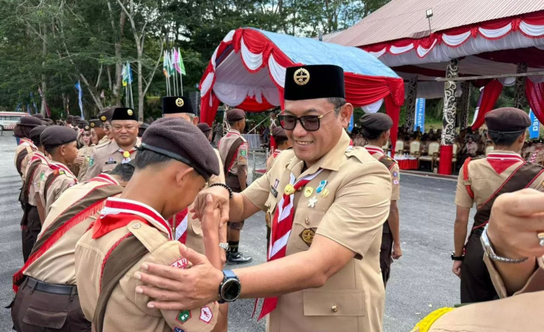 Wagub Seno Aji: Pramuka Kunci Pembentukan Karakter dan Pemimpin Masa Depan Kaltim