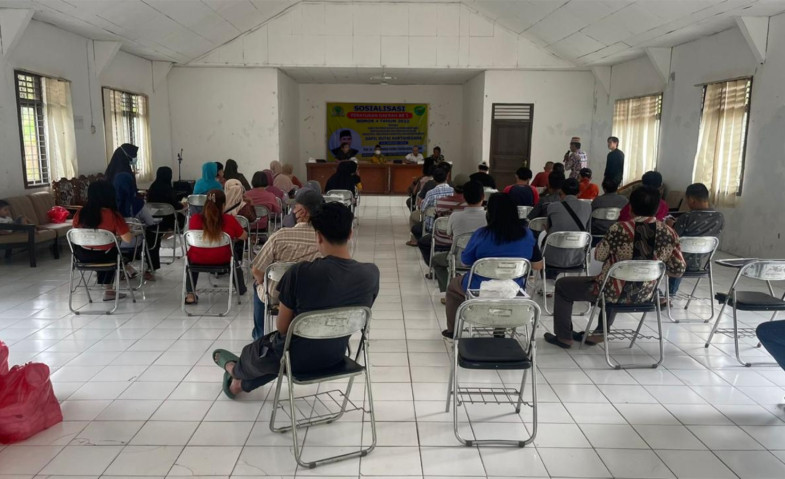 Bahaya Narkoba Masih Mengancam, Bang Ayub Gelar Sosperda di Muara Kaman