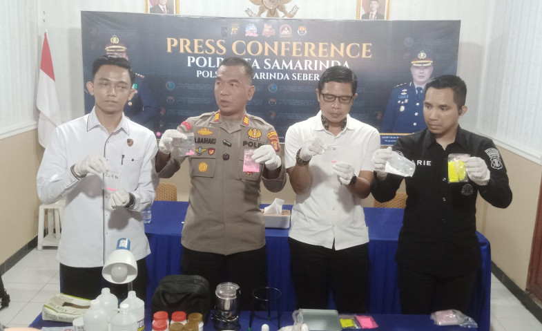 Dari Laporan Masyarakat, Polisi Temukan Laboratorium Narkoba Rumahan