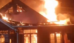 Satu Rumah Terbakar saat Kebakaran di Perum Korpri Loa Bakung