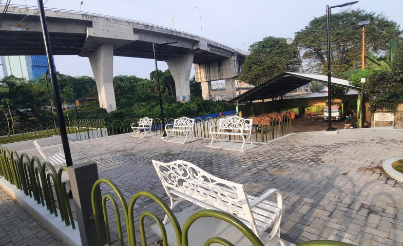 Viral Taman di Samarinda Seberang Berdekatan TPS, DLH Angkat Bicara