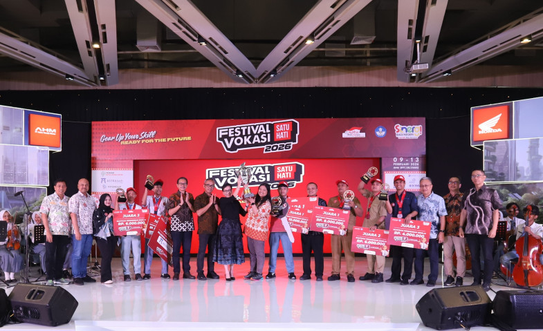 Dukung Generasi Siap Kerja, 30 Ribu Talenta SMK Unjuk Skill di Festival Vokasi Satu Hati 2026