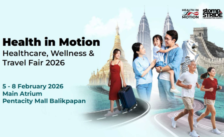 Edukasi Jantung & Layanan Kesehatan Gratis Hadir di Health in Motion Healthcare, Wellness and Travel Fair 2026 Balikpapan