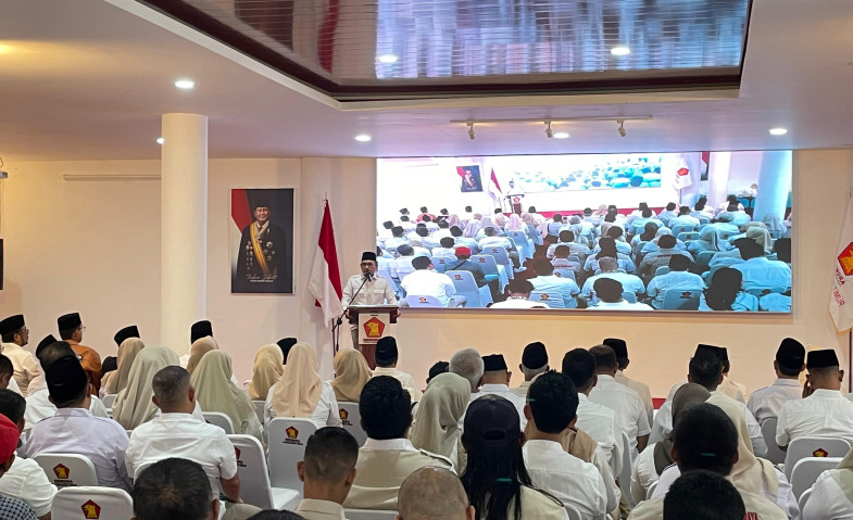 HUT ke-18 Gerindra, Seno Aji Persilakan Kader Tak Aktif untuk Bergeser