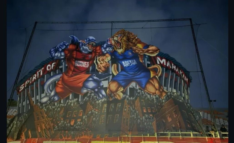 Koreografi Gagal Akibat Angin Kencang, Kemenangan 3-1 Borneo FC Jadi Obat Luka Pusamania