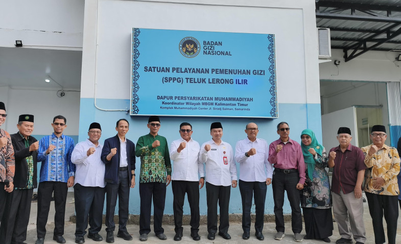 Sinergi Pemkot Samarinda dan Muhammadiyah: SPPG Teluk Lerong Ilir Resmi Beroperasi, Sasar 1.106 Siswa