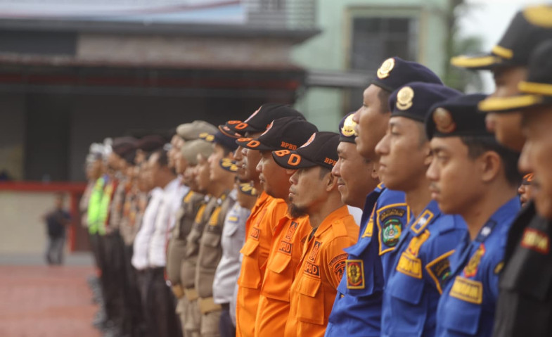 135 Personel Gabungan Amankan Pawai Takbiran dan Salat Idulfitri di Kukar