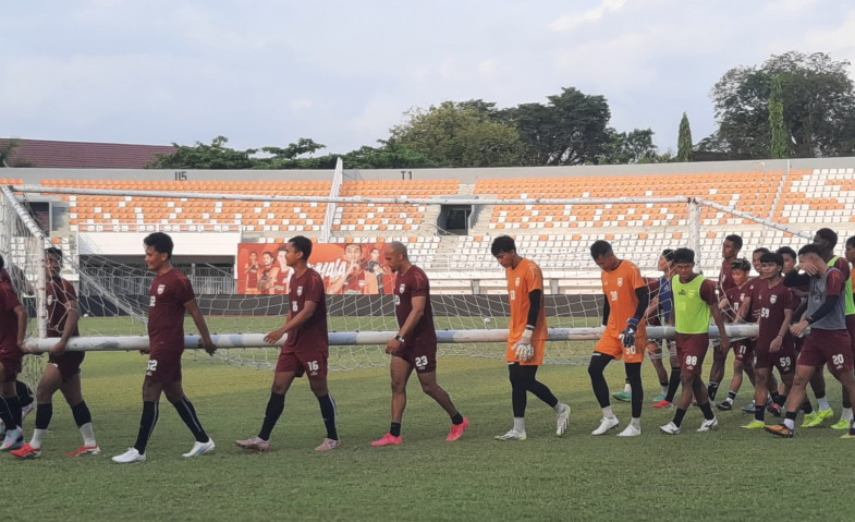 Borneo FC Kembali Latihan di Stadion Segiri Tanpa Tiga Pemain Inti