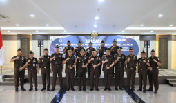 Kajati Kaltim Lantik Empat Pejabat Baru, Tekankan Integritas Penegakan Hukum