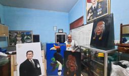 Kisah Erik, WBP Lapas Samarinda yang Hasilkan Ratusan Lukisan dari Balik Jeruji Besi