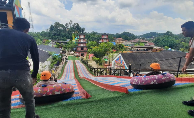 Libur Lebaran, Pengunjung Samarinda Theme Park Tembus 1.500 Orang per Hari