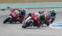Pebalap Muda Astra Honda Tampil Kencang di Laga Pembuka Moto4 Asia Cup Buriram