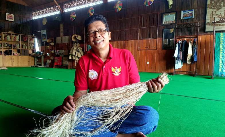 Pengrajin Ulap Doyo di Kukar Tetap Bertahan Jaga Warisan Budaya di Tengah Gempuran Kain Modern