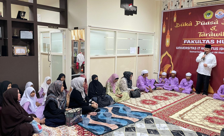 Pererat Silaturahmi Lewat Bukber, Fakultas Hukum Untag Samarinda Fokus Menuju Akreditasi Unggul