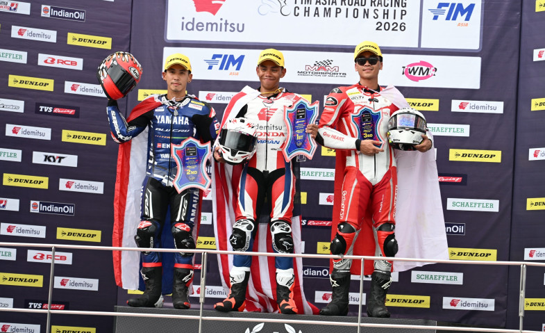 Pembalap Astra Honda Borong Dua Podium ARRC 2026 Sepang