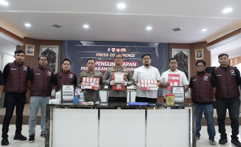 Polres Kukar Ungkap 79 Kasus Narkoba, Sita 3,6 Kg Sabu Hingga April 2026