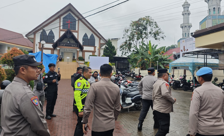 Polresta Samarinda Kerahkan 600 Personel Amankan Rangkaian Ibadah Paskah