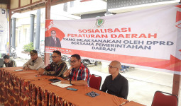 Sosper di Desa Bangun Rejo, Guntur Sampaikan Nilai-nilai Pancasila