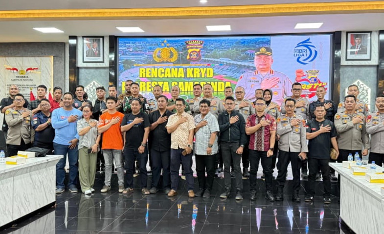 620 Personel Gabungan Disiagakan untuk Pengamanan Laga Persija Vs Persib di Segiri