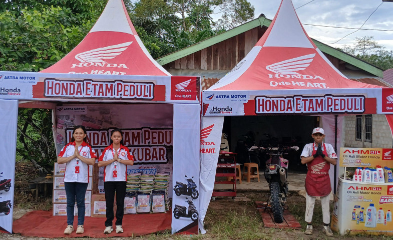 Astra Motor Kalimantan Timur 2 hadirkan “Honda Etam Peduli Banjir Kubar”