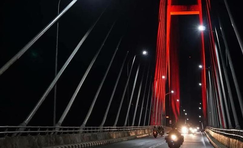 DPRD Samarinda Dorong Perbaikan LPJU Jembatan Mahakam II