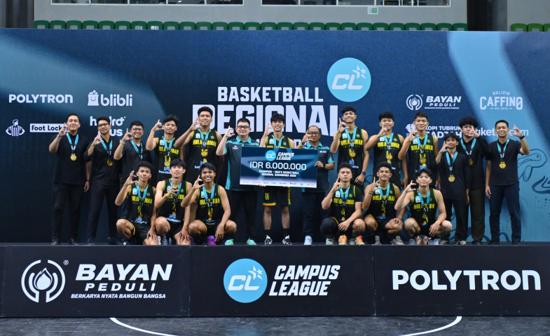 Juara Campus League 2026 Regional Samarinda, Tim Basket Unmul Melaju ke Nasional