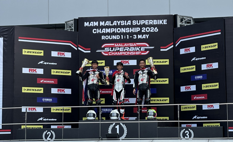 Tunjukkan Dominasi, Pebalap Belia Astra Honda Melesat di Thailand Talent Cup 2026