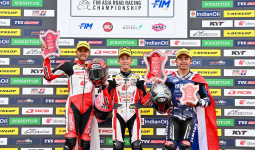 CBR Series Melesat Kencang, AHRT Borong Tiga Podium ARRC Motegi