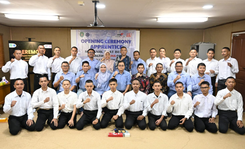 KPC Siapkan Generasi Muda Kutai Timur Menjadi Tenaga Kerja Terampil melalui Program Apprentice Mekanik Alat Berat