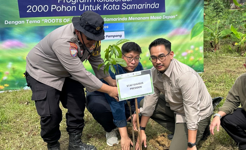 Tiar Nabilla Kunjungi Samarinda, Dukung Kolaborasi Anak Muda Lewat Program Penanaman 2.000 Pohon