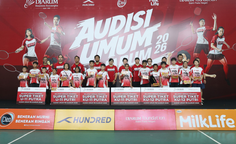 15 Pebulutangkis Muda Raih Super Tiket Audisi PB Djarum 2026 Pekanbaru