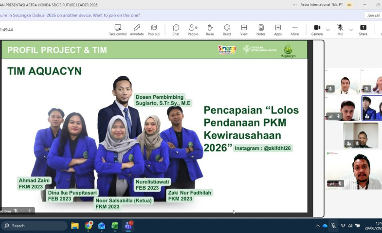 Astra Motor Kalimantan Timur 2 Dukung Mahasiswa Samarinda dalam Astra Honda SDGs Future Leaders 2026