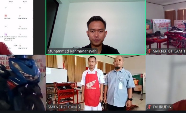 Dukung Penguatan Dunia Vokasi, Astra Motor Kalimantan Timur 2 Kawal LKSN Bidang Perawatan dan Perbaikan Sepeda Motor