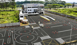 Melihat Sirkuit Astra Motor Safety Riding Center di Bukit Semarang Baru