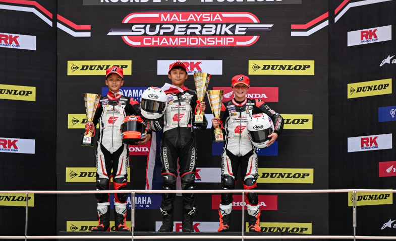 Pebalap Muda Astra Honda Melesat Raih Double Podium IHTTC 2026 Sepang