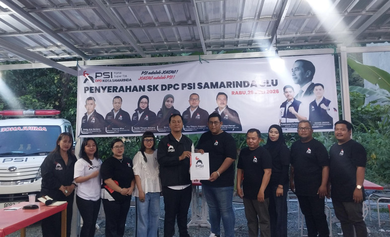 PSI Samarinda Ulu Resmi Terima SK, Langsung Tancap Gas Bentuk DPRT di Delapan Kelurahan