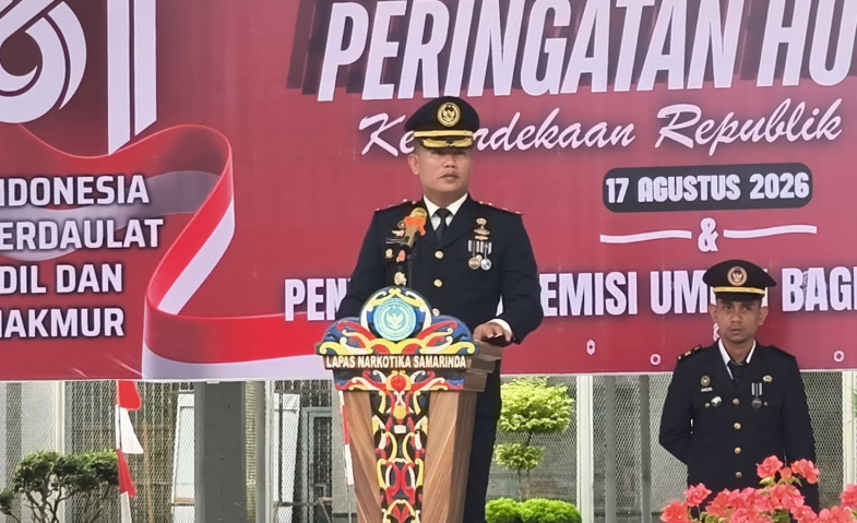 731 Warga Binaan Lapas Narkotika Samarinda Terima Remisi HUT RI ke-81