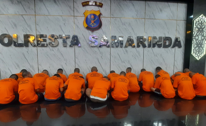 74 Orang Dibekuk, Polresta Samarinda Ungkap 56 Kasus Narkoba Selama Operasi Antik Mahakam 2026