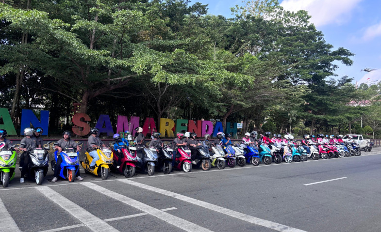 Astra Motor Kaltim 2 Gandeng Komunitas Motor Honda Samarinda Dalam Gelaran Convoy Merdeka
