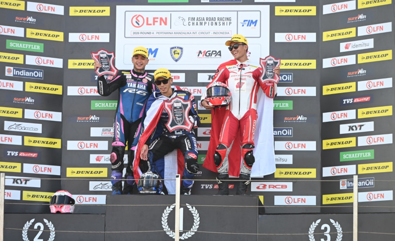 Buktikan Kencangnya CBR series, Pebalap Astra Honda Raih Kemenangan di Mandalika