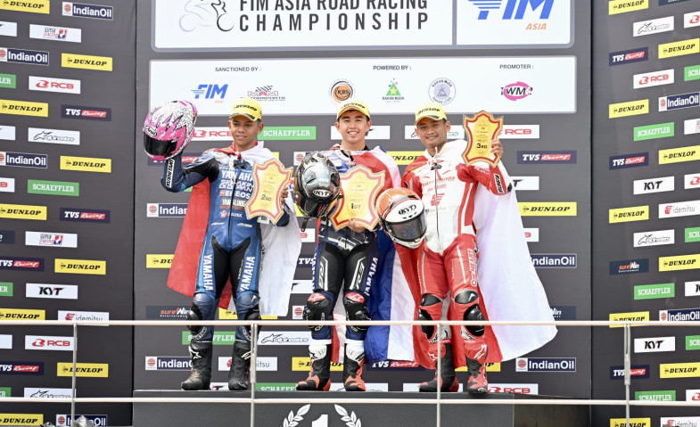 Pebalap Astra Honda Raih Podium dan Poin Penting di ARRC Sepang
