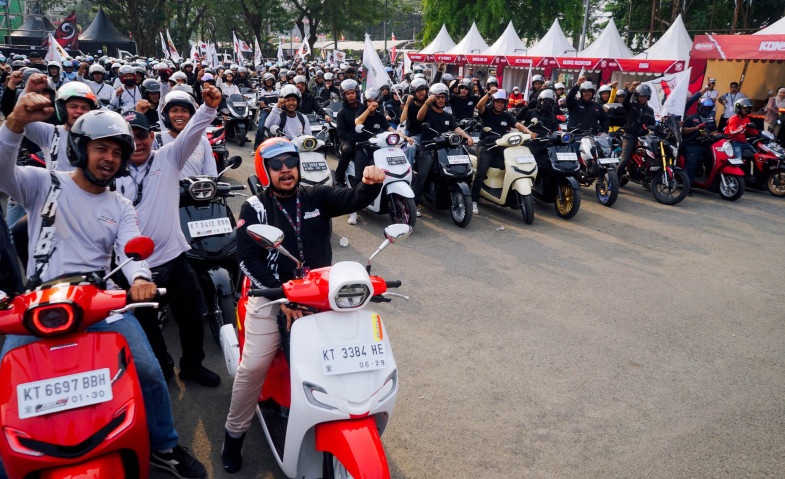 560 Riders Ikuti Rolling City HBD 2026 Regional Kalimantan