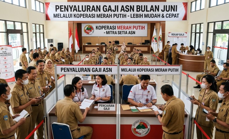 Gaji ASN Dibayar Melalui Kopdes Merah Putih, Ekonom Khawatir Macet dan Ganggu Kondisi BPD