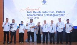 Kemnaker Gelar Anugerah Tata Kelola Informasi Publik 2026