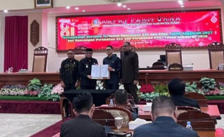 Pemkab dan DPRD Paser Sepakati Perubahan KUA-PPAS 2026