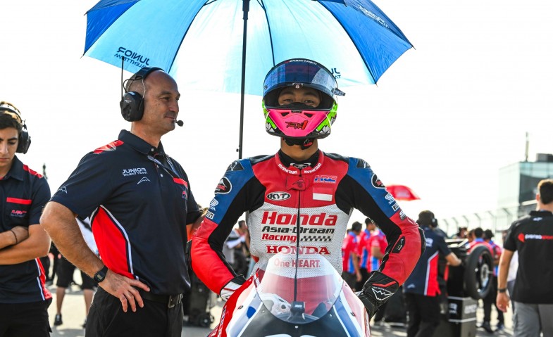 Ramadhipa Jaga Peluang Papan Atas Moto3 Junior di Misano