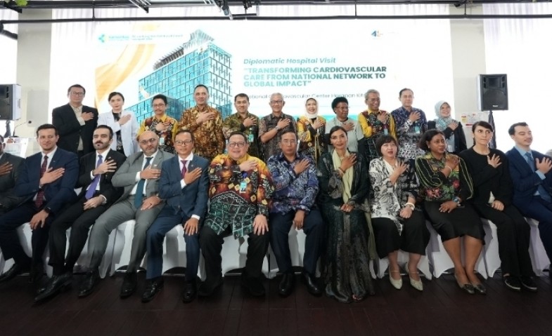 RSJPD Harapan Kita Gelar Diplomatic Hospital Visit, Perkenalkan Layanan Jantung Indonesia ke Komunitas Internasional